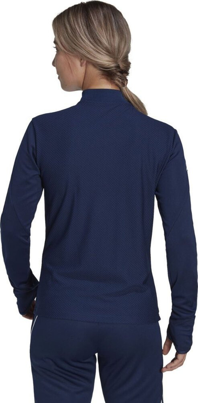 Bluzë stërvitore adidas Tiro 23 League W HS3483, me gjysmë zinxhir, Aeroready, blu navy
