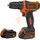 Burmashinë Black&Decker BDCDD12KB 10.8 V 2 x 1.5 Ah, e zezë/portokalli