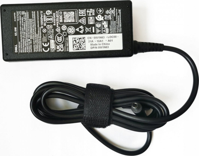 Karikues për laptop Dell AC, 65W, 19.5V, 3.34A, i zi