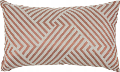 Jastëk kopshti Atmosphera Jacquard Geo Garden, 30x50cm, poliestër, shumëngjyrësh