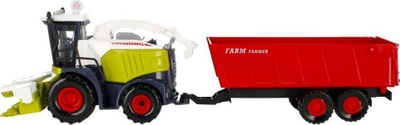 Traktor lodër Mega Creative My Ranch Combine Harvester me rimorkio, 40 cm, dritë dhe tinguj, shumëngjyrësh