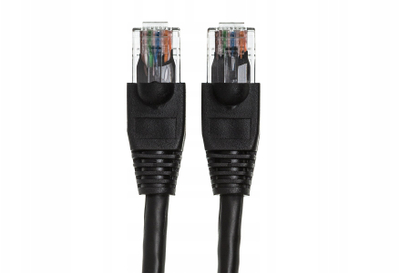Kabllo Ethernet Hosa CAT 503BK, Cat 5e, 0.9m, e zezë