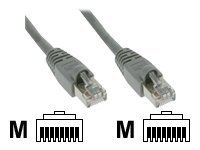 Kabllo rrjeti InLine Patch, Cat.5e UTP, 25m, gri