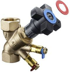 Valvul balancuese Oventrop Hydrocontrol R P16, DN 25, bronx, ngjyrë ari