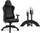 Karrige gaming SENSE7 Spellcaster, leatherette, mbështetëse ergonomike, e zezë