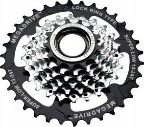 Freewheel biçiklete SunRace Multi, 7 marshe, 13-28T, krom argjendi