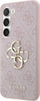 Маска за телефон Guess PU 4G Metal Logo за Samsung Galaxy A55 5G, розова