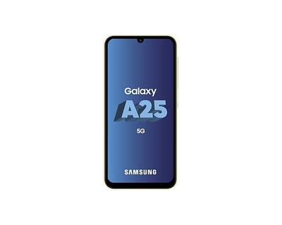 Samsung Galaxy A25 - yellow - 5G smartphone - 256 GB - GSM
