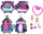 Set lodrash Mattel Polly Pocket Holiday Connects Bundle Compact 2 Pack, koleksionues, shumëngjyrësh