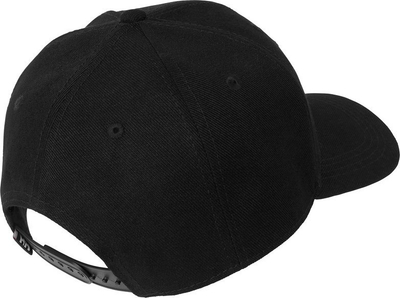 Kapelë me strehë Helly Hansen Kensington, 100% poliester, snap back, e zezë