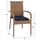 Set ngrënieje 5-pjesësh tav. 150×90 + krahëse rattan (HM11713.02)
