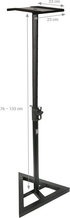 Stativë për studio monitorë DNA MON1, set 2 copë, lartësi deri 116 cm, të zinj
