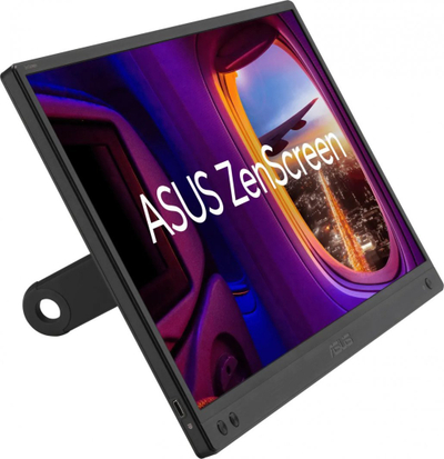 Пренослив монитор Asus ZenScreen MB166CR, 90LM07D3-B03170, 15,6", Full HD, црна бојз