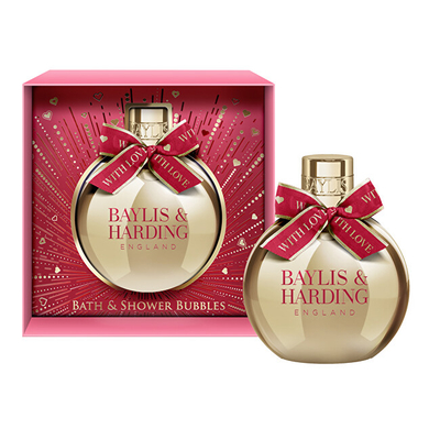 Shkumë për vaskë Baylis & Harding Midnight Cherry Bath & Shower Bubbles, 250 ml