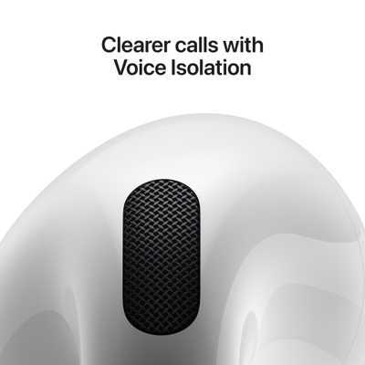 Apple AirPods 4 (USB-C) со активно поништување на шум