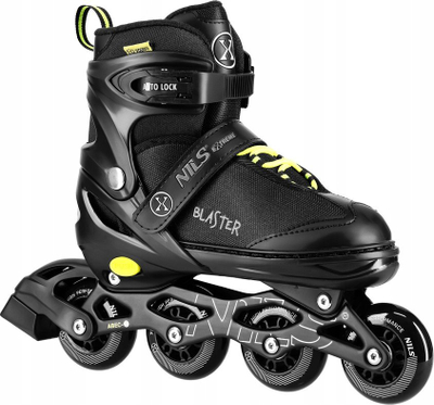 Rola inline Nils Extreme Blaster, me rregullim 31-34, ABEC 7, të zeza
