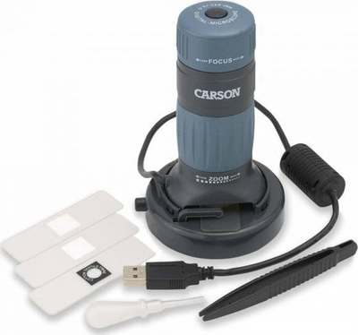 Дигитален микроскоп Carson zPix 300, 2MP, USB, со ЛЕД