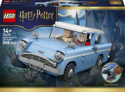 Set ndërtimi LEGO Harry Potter Enchanted Flying Ford Anglia 76470, 868 pjesë, 14+