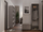 Garderobë DUO GLINA, me pasqyrë, ngjyrë clay gri