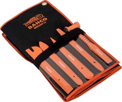 Set veglash heqëse Bahco BBS20P12, 12 copë, plastik, portokalli