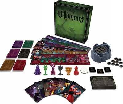 Loja tavoline Ravensburger Disney Villainous, strategjike, 2 6 lojtarë, shumëngjyrëshe