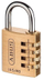 Dry me kod Abus 165 Series 40mm, kombinim 4 shifra, bronz