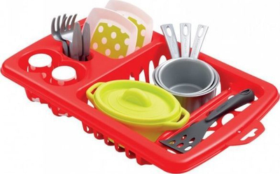 Set lodrash për femijë Ecoiffier, 33.5 x 21 x 10 cm, shumëngjyrësh