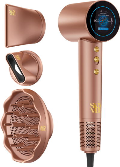 Tharëse flokësh SKINVIBE Aurea Family X Plasma, 1600W, kafe mocha