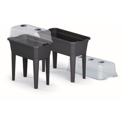 Vazo e ngritme Minipaenit Respana ECOLINE Set, 59.6 cm, me kapak serë, antracit