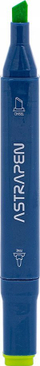 Markera vizatimi Astra Artistic Triangular, dyanshëm brushë edhe daltë, set me 24 ngjyra