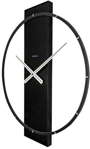 Orë muri Nextime Carl 3195ZW, e zezë