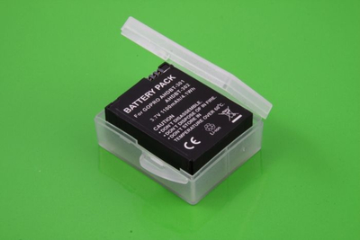 Kuti baterish Puluz BOX CASE për GoPro Hero 3 3+, plastike transparente