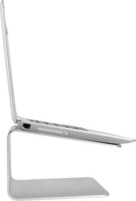 Mbajtëse tavoline për laptop Neomounts NewStar NSLS050, rrotullim 360°, 10–17", argjendtë