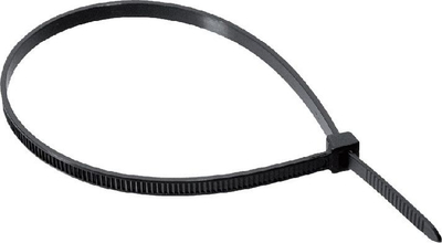 Lidhëse kabllosh Onnline CV-300STW, 31 cm, 100 copë, të zeza
