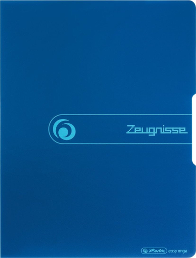 Dosje prezantuese Herlitz 11208360, A4, 20 fletë, blu