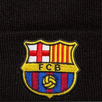 Kapelë beanie New Era Core Cuff FC Barcelona, një masë, blu navy