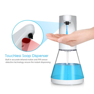 Dozator automatik sapuni PR 530, me sensor, rezervuar transparent, i bardhë blu