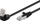Kabllo rrjeti Wentronic Goobay CAT 5e, 50cm, F/UTP, i zi