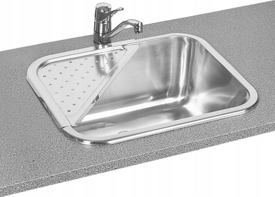 Lavaman kuzhine Teka VK50NF, çelik inox, 45.5 x 55.5 cm, inox
