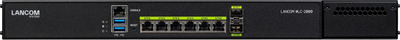 Kontrollues Wi‑Fi Lancom WLC-2000, 8x Gigabit Ethernet, për në raft serveri, i zi