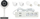 Pako smart home Woox Starter Pack, set fillestar, kontroll me aplikacion, e bardhë