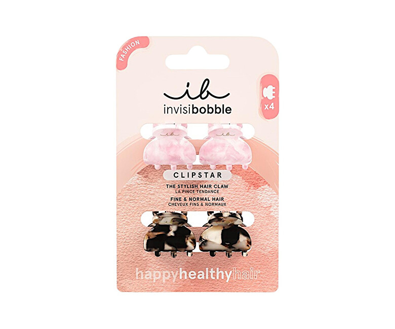 Kapse për flokë Invisibobble, 4 copë