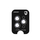Mbrojtës kamere Joyroom JR-MSF0303 për iPhone 16 Pro/Pro Max, xham 9H, i zi