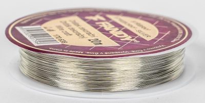 Tel metalik Fandy Metal Wire, 0.3mm, 20m, ngjyrë argjendi