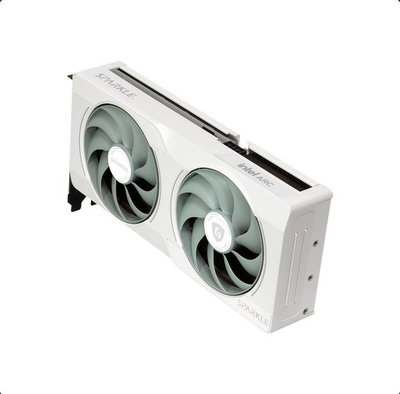 Kartë grafike Sparkle Arc B570 Guardian Luna OC, 10GB, GDDR6, blu