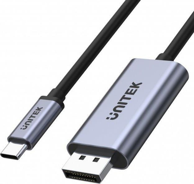 Përshtatës USB Unitek USB - DisplayPort, 2m, i zi