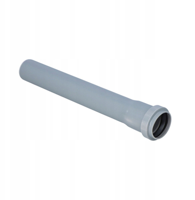 Tub sanitar Wavin me muf S&amp;W, 40x1.8x250 mm, gri