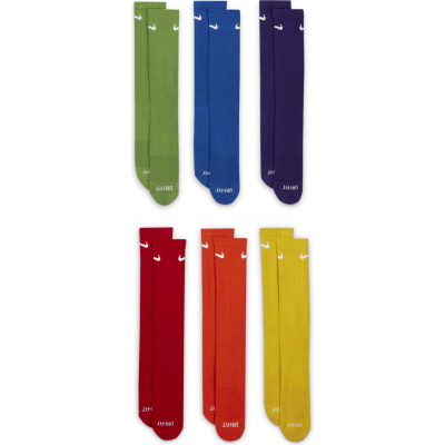 Тренинг чорапи Nike Everyday Plus Cushion Crew SX6897 903, шарен сет