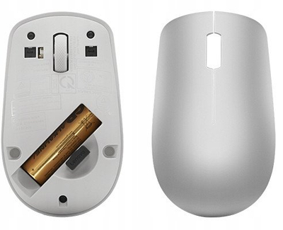 Maus wireless Lenovo 530, nano USB, Platinum Grey