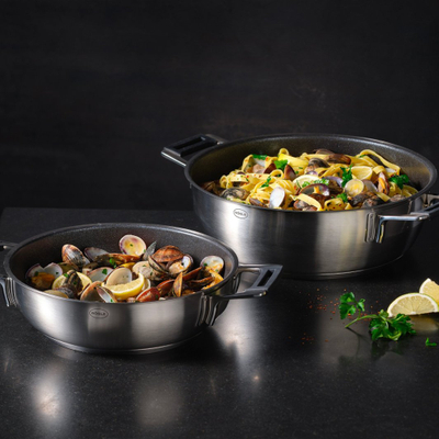 Tigan Roesle Serving, Non-Stick, 28cm, çelik inox